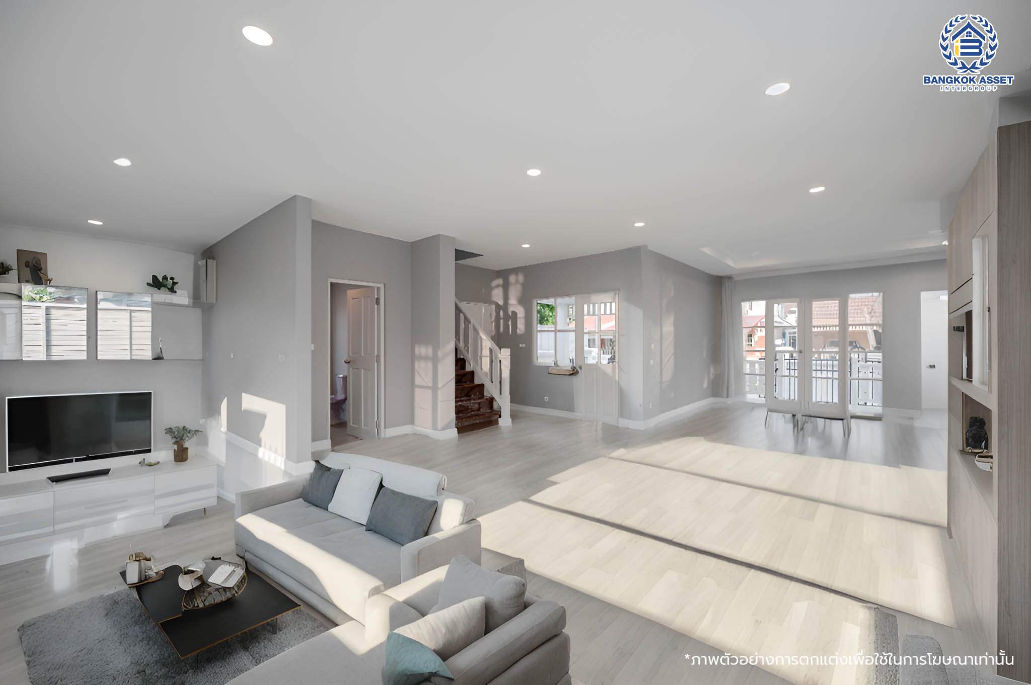 บ้านมือสองตกแต่งใหม่ โครงการ ลัดดารมย์ ปิ่นเกล้า บ้านเดี่ยวหลังมุม จากแบรนด์ Q.House บนเนื้อที่กว้างขวางถึง 84.3 ตร.ว. พื้นที่ใช้สอย 270.78 ตร.ม. ฟังก์ชัน 3 ห้องนอน 3 ห้องน้ำ จอดรถได้ 2 คัน พร้อม Living ชั้น 2 ขนาดใหญ่ บนทำเลศักยภาพ ติดถนนกาญจนาภิเษก ใกล้ห้างเซ็นทรัล เวสต์เกต, ทางด่วน "กาญจนาภิเษก" และรถไฟฟ้าสายสีม่วง "สถานีตลาดบางใหญ่"